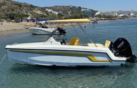 Protagon 200 at Rock my boat in Rhodes