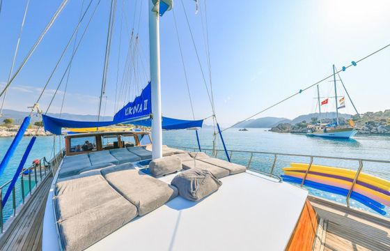Custom built gulet with a capacity of 6 people in Kekova-Kas region