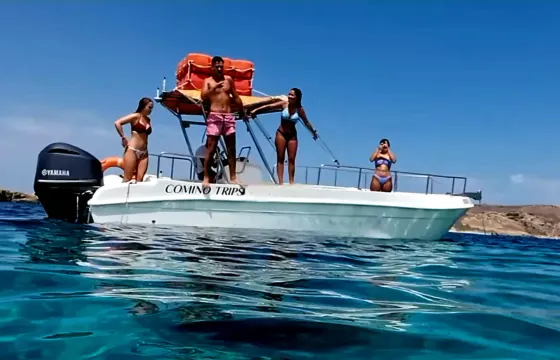 24ft Open Speedboat Charters in Malta