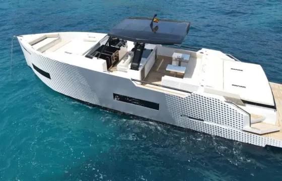De Antonio D50 Amazona Luxury Motor Yacht Rental in Illes Balears, Spain!