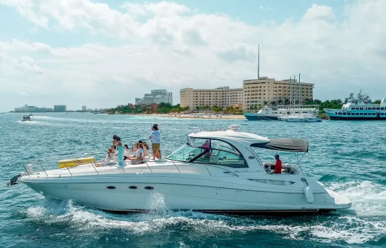 Experience Cancun with Sea Ray 50' Luxury Yacht