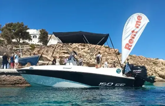 No-License Required Compass 150 – Mykonos Private Boat Trip & Day Cruises