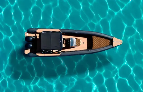 Former Matrix Rib Boat in Elia, Greece