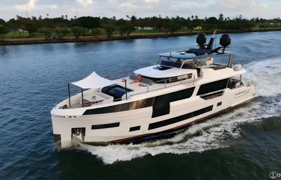 Ultimate Deal! 88' Sirena Yacht for Rent in Miami, Florida.