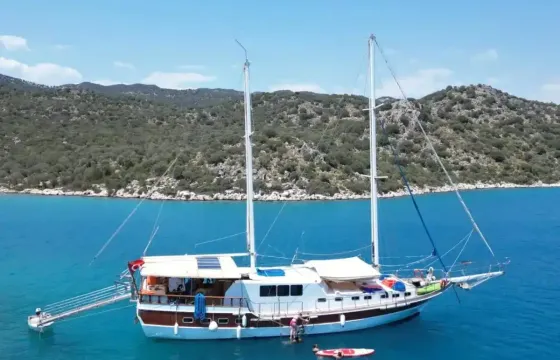 Explore the Hidden Coves of Kekova with a 16-Person, 8-Cabin Gulet