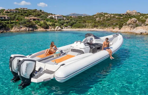 Sardegna Adventure on 41ft Panamera PY100 RIB