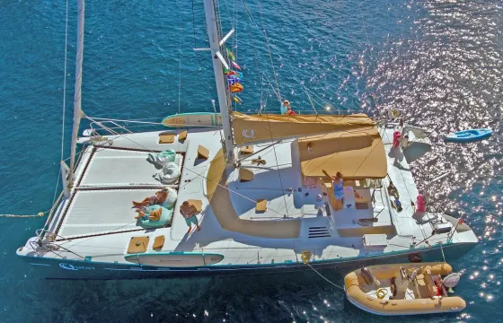 Luxury Sailing Catamaran for up to 12
