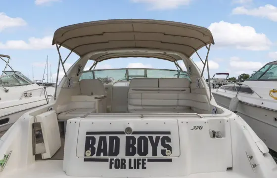 40ft Sea Ray Sundancer 370 Yacht Chicago Lights Music Fun!