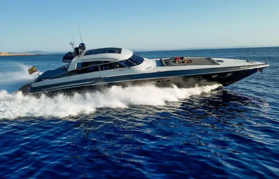 Unleash the Power of 80ft Baia Panther – Mega Yacht Charter in Eivissa