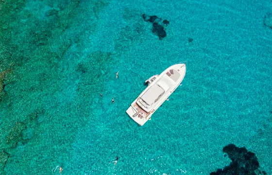 Astypalaia : Semi private daily cruise to Kounoupa, Koutsomiti & Red Rock