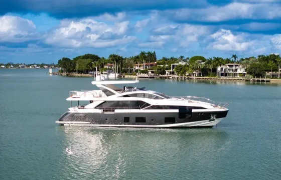 Luxe 88' Azimut Grande with Tender, Seabobs, Wakeboards and more serving Florida