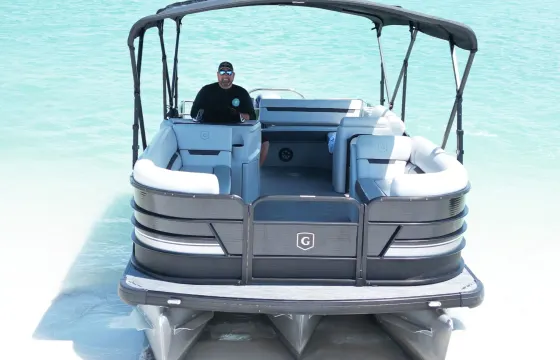 Naples & Keewaydin Private Charter on a LUXURY Godfrey -  All you need included!