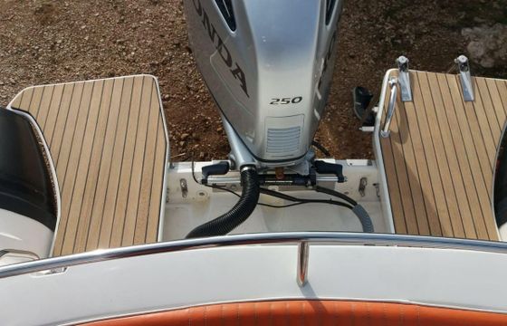 Drive the ZAR Formenti 75 Rigid Inflatable Boat in Tribunj