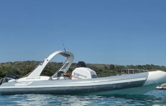 Rent the Panamera Yacht Rib Boat for Croatian Island Exploration