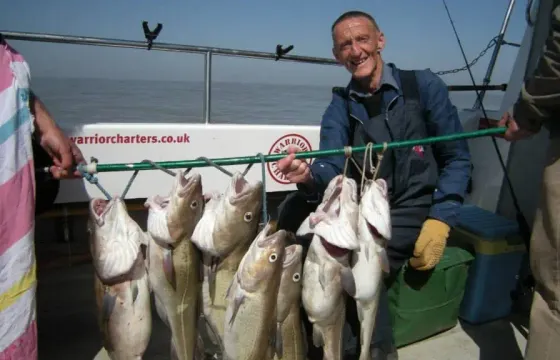 Enjoy Fishing in Levington, Suffolk on 23' Cuddy Cabin