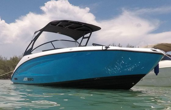 Charter this 2023 25ft Yamaha AR250 Jetboat in Anna Maria Island