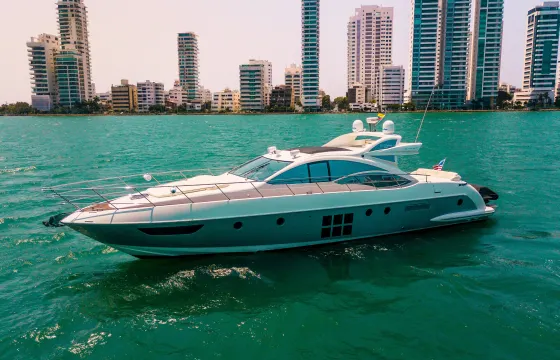 Deal of the Day! Azimut S 62 Ft Yacht for Rent in Cartagena, Colombia