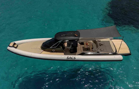 44’ Sacs Strider 13 in Ibiza, more comfort, a better day at sea