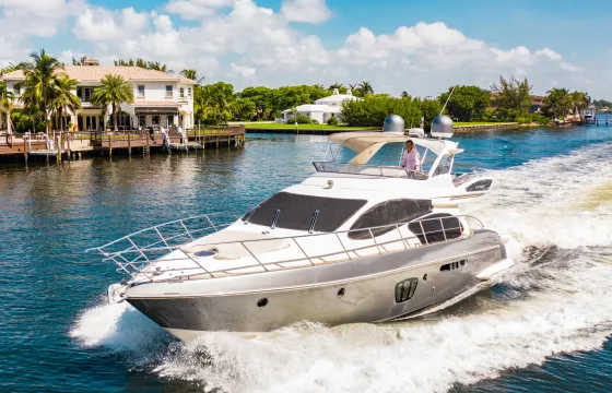 Azimut 60’ Power Mega Yacht Charter In Miami Beach!