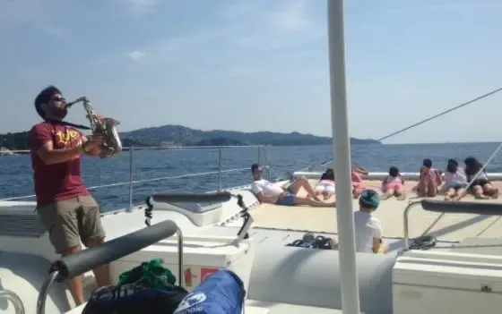 Cruising Catamaran for max. 75, and max. 115 Guests in Barcelona