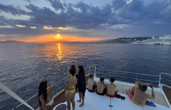 Fountaine Pajot - Luxury Adventure Power Catamaran on the French Riviera