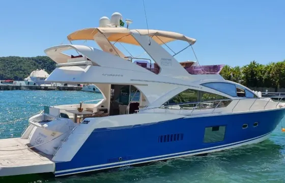 62ft Aquamarine Schaefer Power Mega Yacht Rental in Angra dos Reis, Brazil