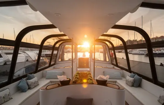 Lisbon: Private Sunrise Cruise with Coffee and Pastries