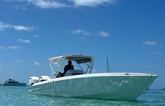 Private Fishing Charters Aboard a 30ft Scarab in Nassau, Bahamas!