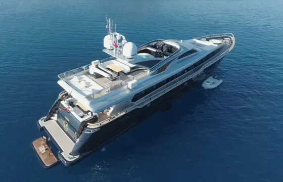 38 METER LUXURY SUPERYACHT for CHARTER 10 GUEST CAPACITY