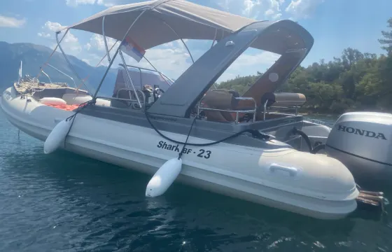 Shark 23 RIB For Rent in Tivat, Montenegro