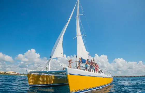 Biggest 65' Catamaran! Tulum and Riviera Maya Up to 100 Guests