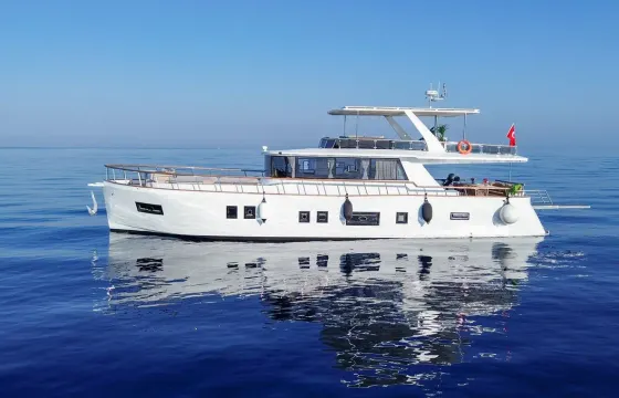 72ft Advantage Victory | Luxury Day Yacht Charter In Bodrum - 8 Guests Capacity
