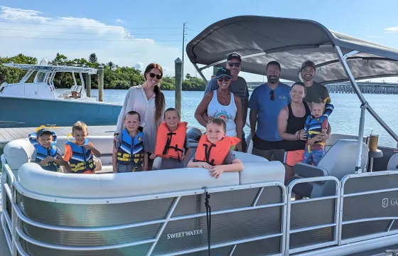 Sandbar Party Pontoon for 10! Free Floating Mat!!