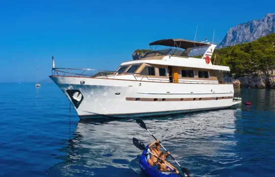 Classic M/Y BLANKA, ACI Marina Split, Croatia