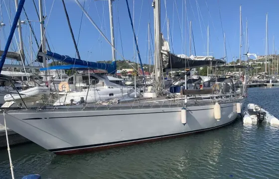 Sailing Classic Yacht 1980 Swan 47 in Caribbean Waters