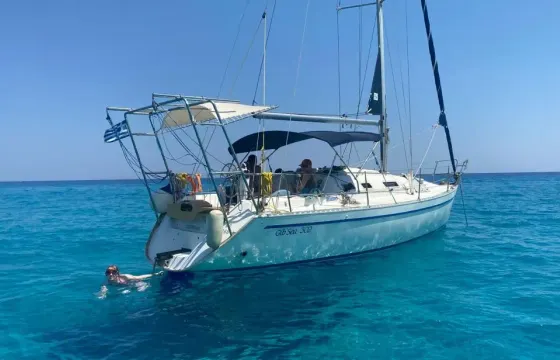 Sailboat Daytrip to Blue Lagoon/ Lindos area