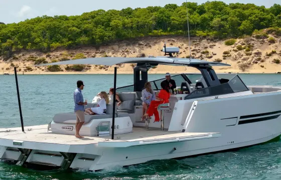 57' 2024 Okean + 2 Seabobs Yacht Charter in Sag Harbor, New York