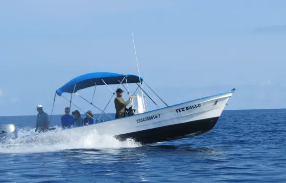 Spearfishing Charter on our 23' Panga on La Ventana Bay