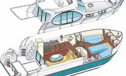 Canal Yacht to explore Anjou (4/6 persons)