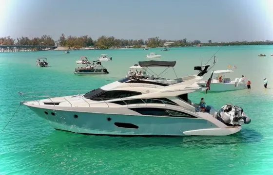 53’ Marquis Flybridge Luxury Yacht with 3 Levels … 53' for the Price of a 40'