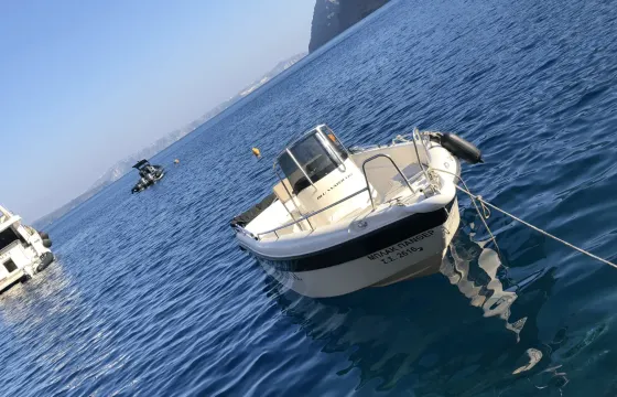 Hire Blu Water 170 “Thor” Powerboat in Vlichada - Without License