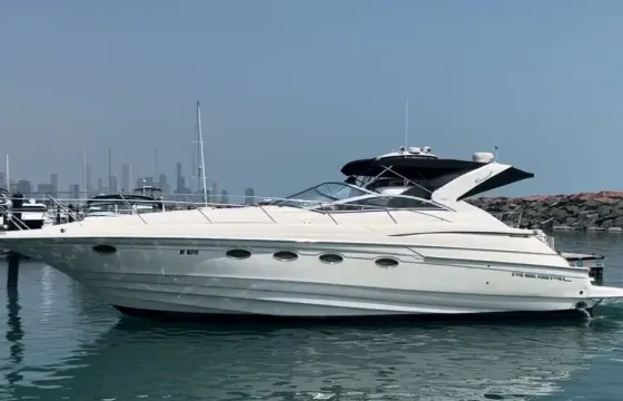 44ft Regal Luxury Yacht Perfect for Playpen Parties and Lake Michigan Cruises!