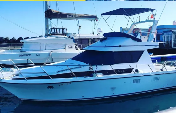 Charter a 35 ft Luxury Motor Yacht for 12 People in Las Galletas, Spain