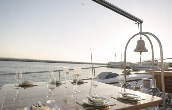 Charter the "Cosmos" Traditional Motor Sailer in Kallithea, Greece