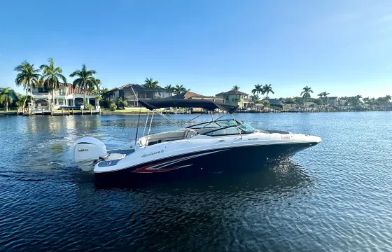Enjoy 2690 Hurricane Deck Boat in Cape Coral, Florida  (minimum 3 days rental)