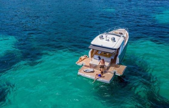 Jeanneau DB 43 Luxury Yacht boarding in Antibes, Cannes, St Tropez or Monaco
