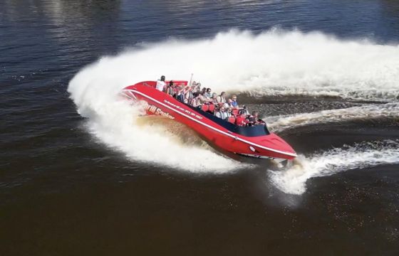 Thrilling Adrenaline Sightseeing Jet Boat Ride In North Myrtle Beach