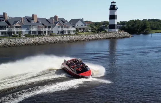 Thrilling Adrenaline Sightseeing Jet Boat Ride In North Myrtle Beach