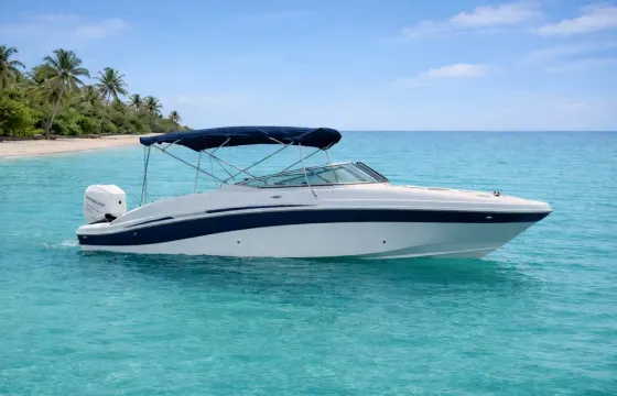 Enjoy 2690 Hurricane Deck Boat in Cape Coral, Florida (minimum 3 days)