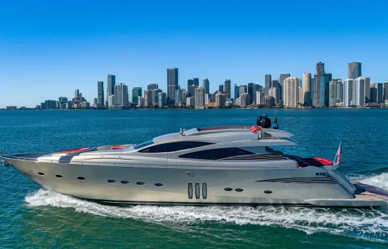 90’ Pershing 2025 Refit Luxury Yacht Charter Miami!